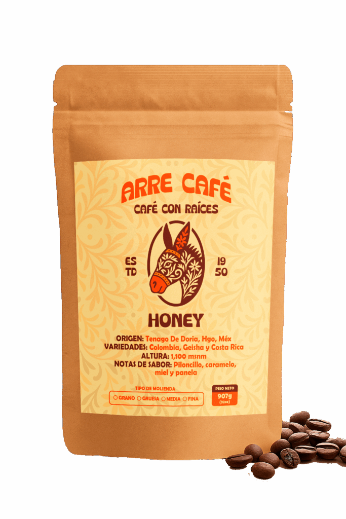 café artesanal en México tipo honey y molienda personalizada
